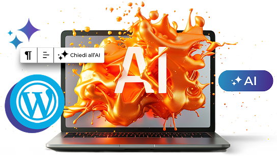 WordPress con AI Assistant