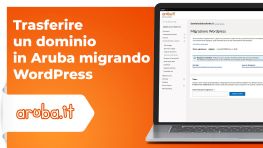 Trasferire un dominio in Aruba migrando WordPress